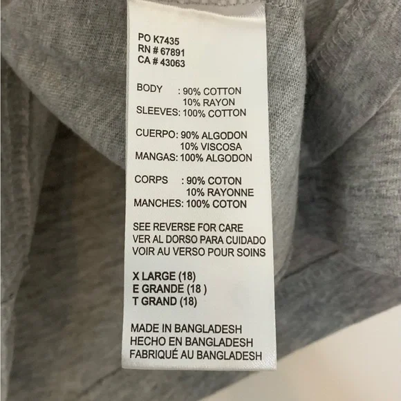 NWT Carolina Gamecocks Raglan Long Sleeve Shirt Size XL - Picture 5 of 7